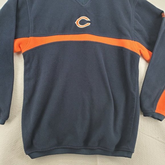 CHICAGO BEARS Sweatshirt Kid's Long Sleeve NFL TEAM APPAREL Blue X-Large - Picture 6 of 12
